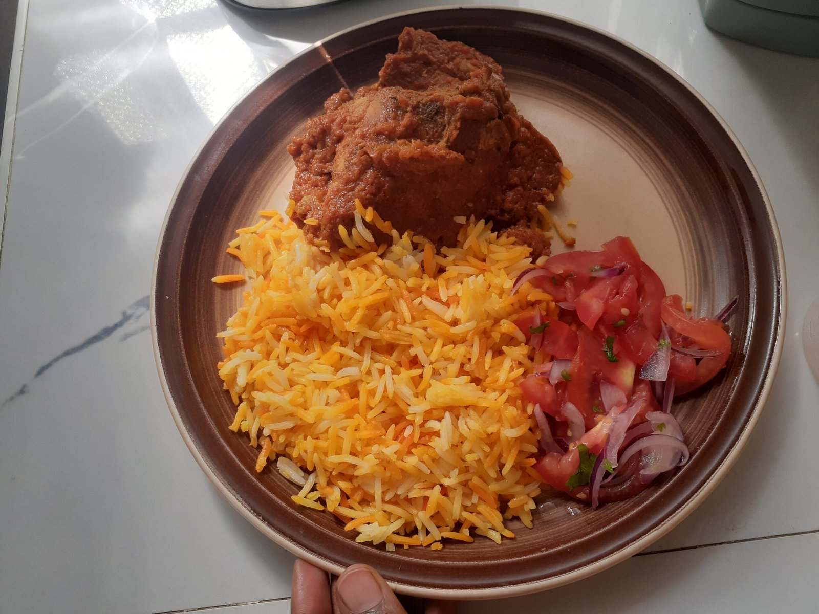 Dau Swahili restaurant, biriyani